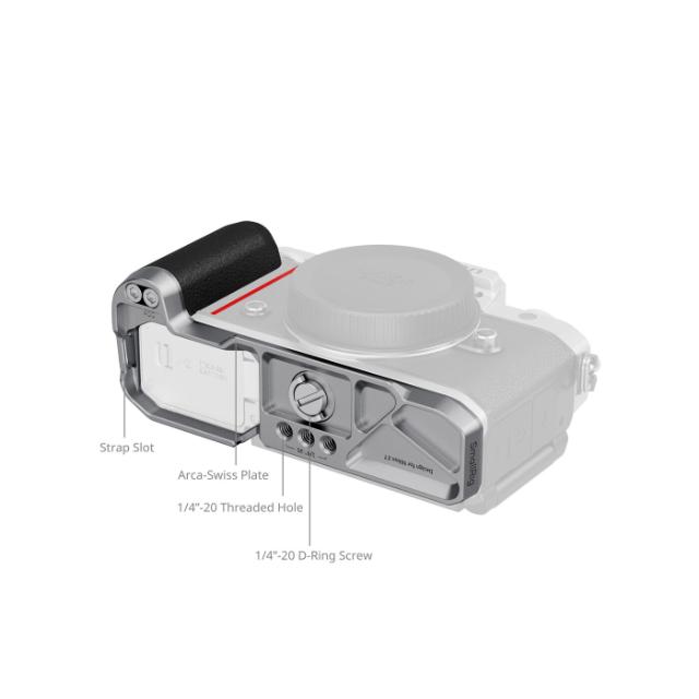 SmallRig 5706 L-Shaped Mount Plate with Silicone H