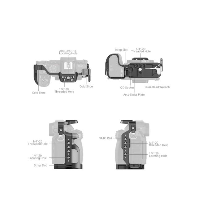 SMALLRIG 4980 CAGE FOR NIKON Z50 II