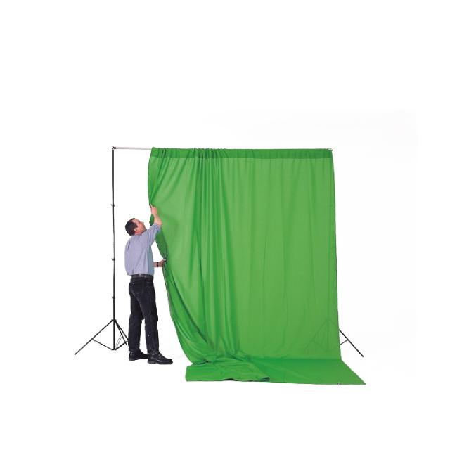 LASTOLITE CHROMAKEY CURTAIN  3 X 3,5 M. GREEN