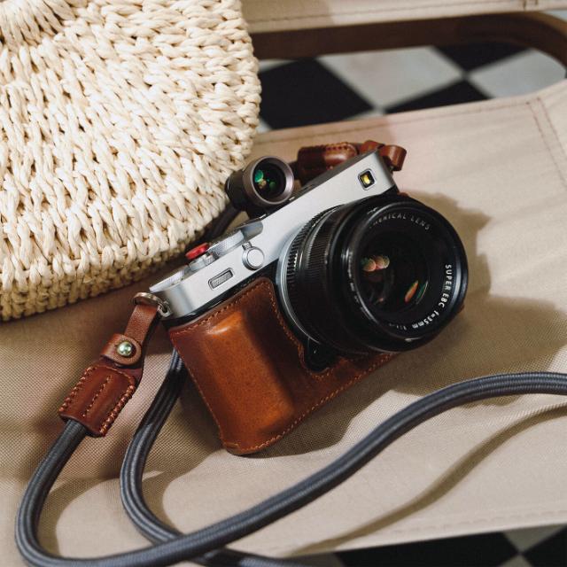 SmallRig 5449 Leather Case Kit for Fuji X-E5 Brown