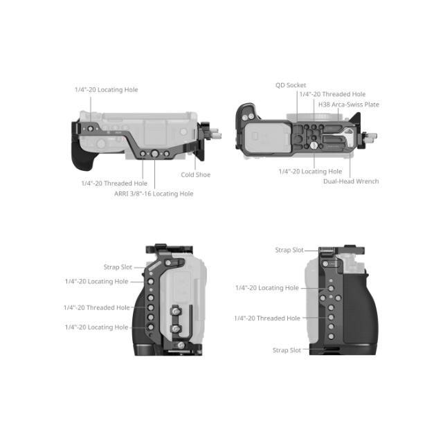 SMALLRIG 5647 CAGE KIT FOR NIKON ZR