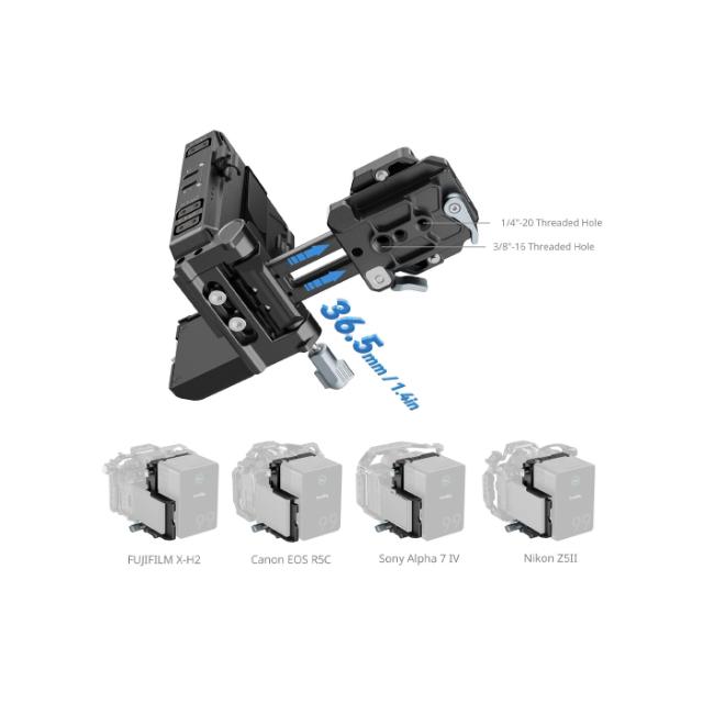 SmallRig 5227 V-Mount Battery Mount Plate Kit