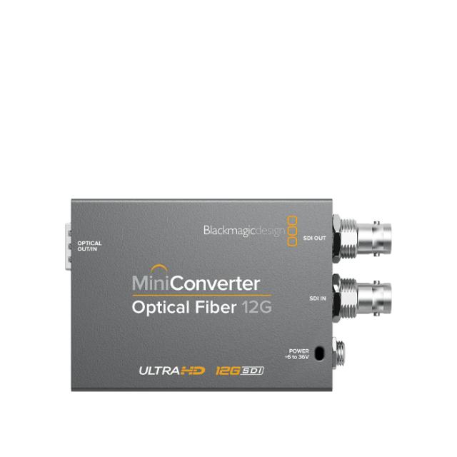 BLACKMAGIC MINI CONVERTER -OPTICAL FIBER 12G