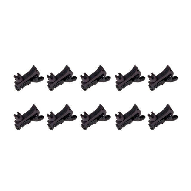 DPA 4-WAY CLIP BLACK 10 PCS