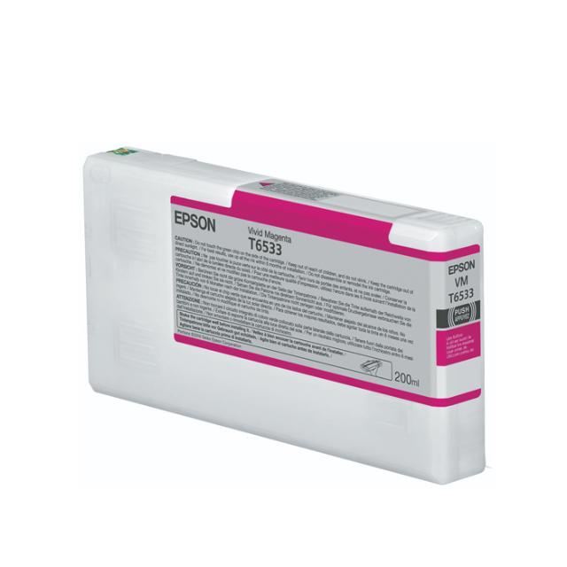 EPSON* T653300 VIVID MAGENTA  F.  4900  200ML