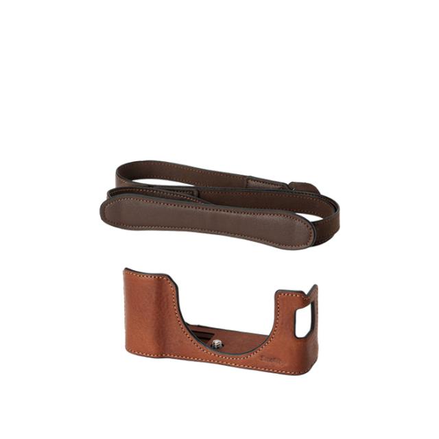 SMALLRIG S4699 LEATHER HALF CASE X100VI BROWN