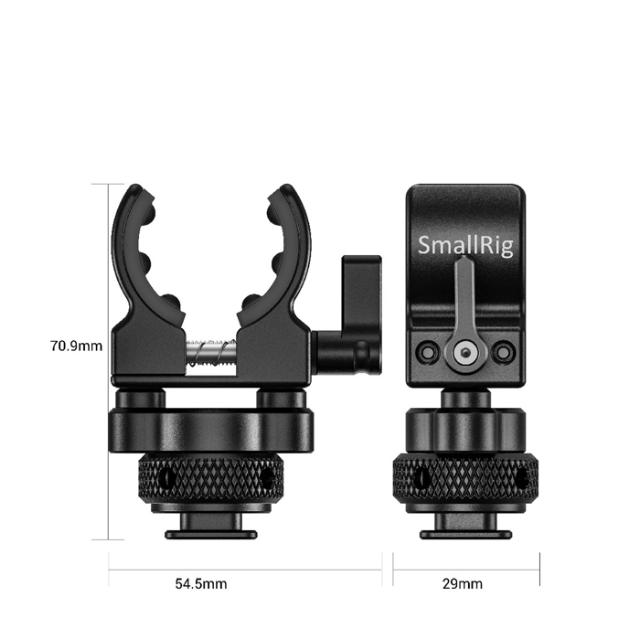 SMALLRIG 2352 SHOTGUN MIC HOLDER (COLD SHOE)