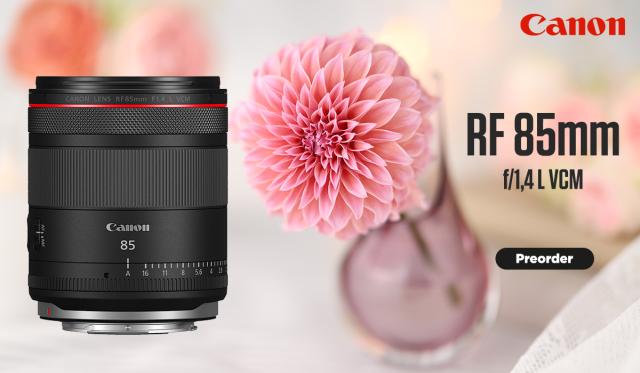 Canon RF 85mm 1,4 VCM
