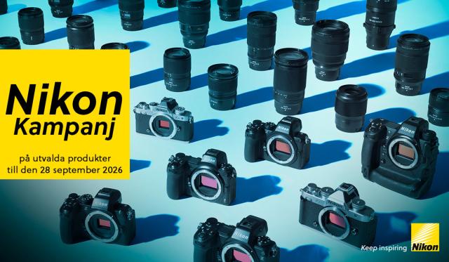 Nikon Kampanjpriser banner