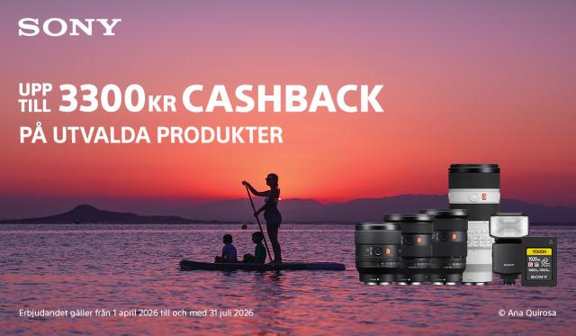 Sony Cashback banner