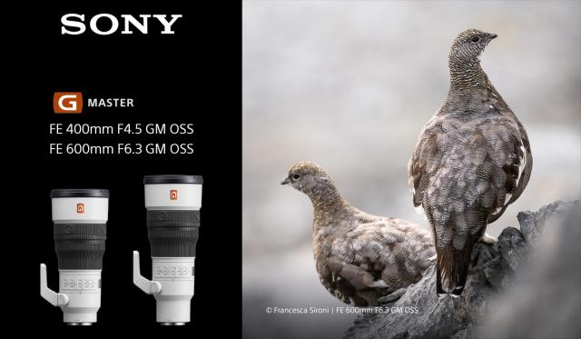 Sony FE 400mm F4.5 och 600mm F6.3