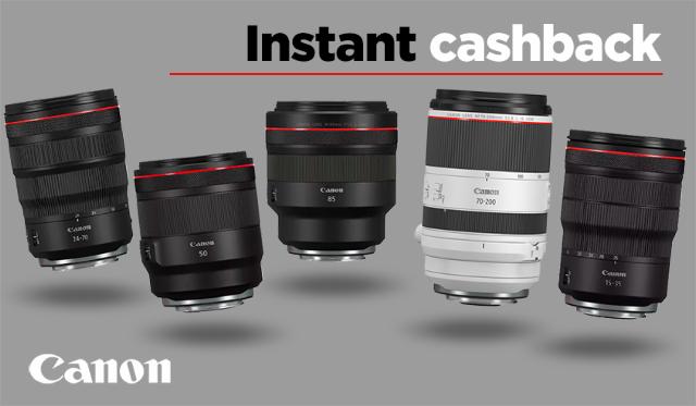 Canon EOS RF Instant Cashback