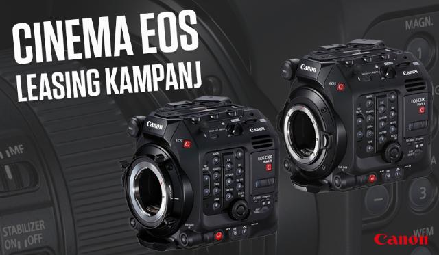 Canon Cinema EOS leasing kampanj