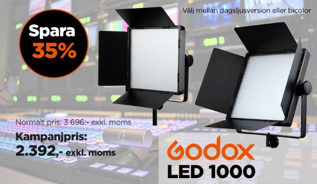 Godox LED1000 kampanj