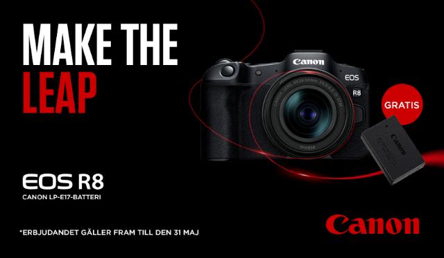 Canon EOS R8 kampanj