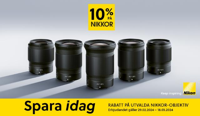 Nikon objektivkampanj