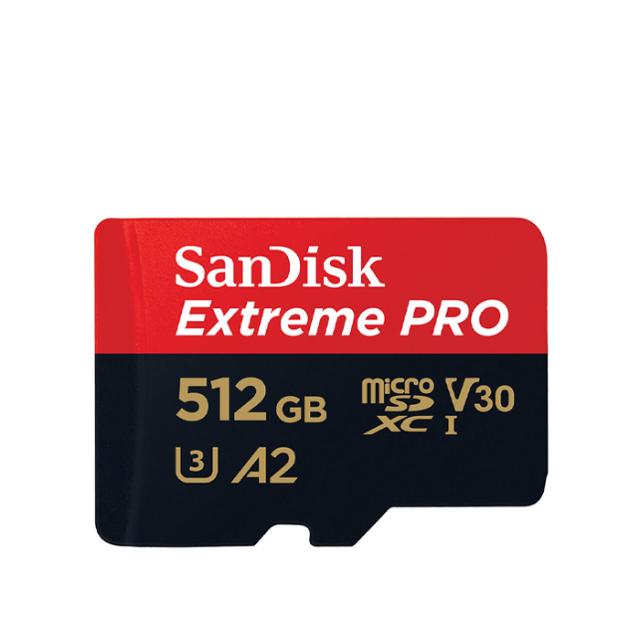 SANDISK MICROSDXC EXTREME PRO 512GB 200MB/S A2 C10