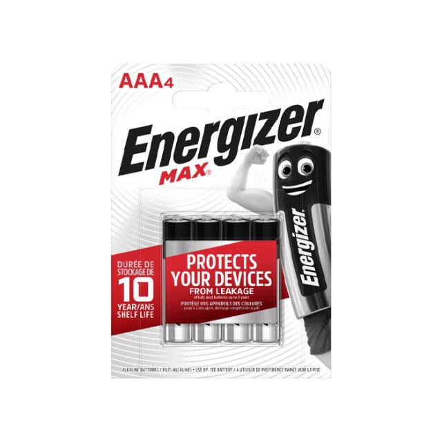 ENERGIZER AAA MAX 4 PACK