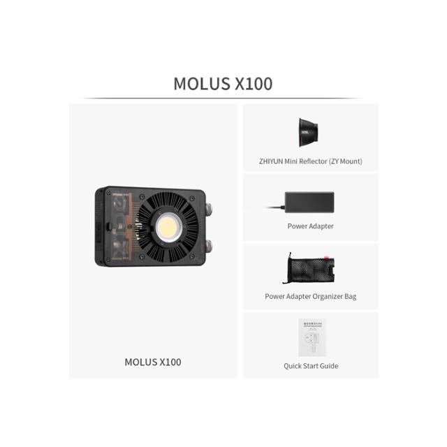 ZHIYUN LED MOLUS X100 COB LAMP