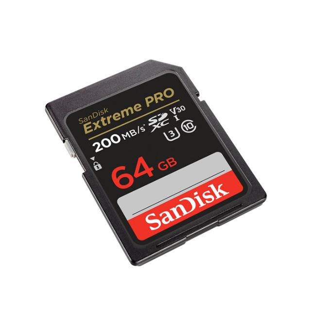 SANDISK SD 64 GB EXTREME PRO 200MB/S V30