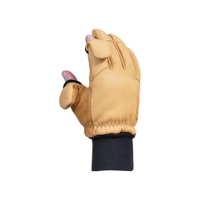 VALLERRET LEATHER PHOTOGRAPHY GLOVE NATURAL L