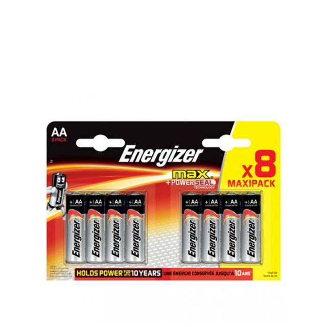 ENERGIZER AA MAX 8 PACK