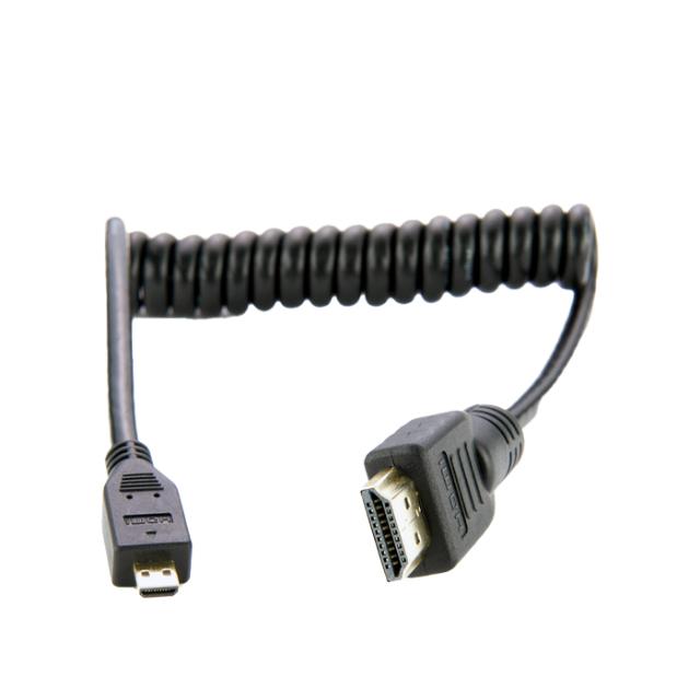 ATOMOS HDMI COILED CABLE MICRO TO FULL(A) 30-45cm