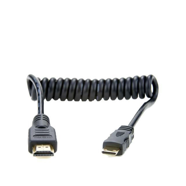 ATOMOS HDMI COILED CABLE MIN(C) TO FULL(A) 30-45cm