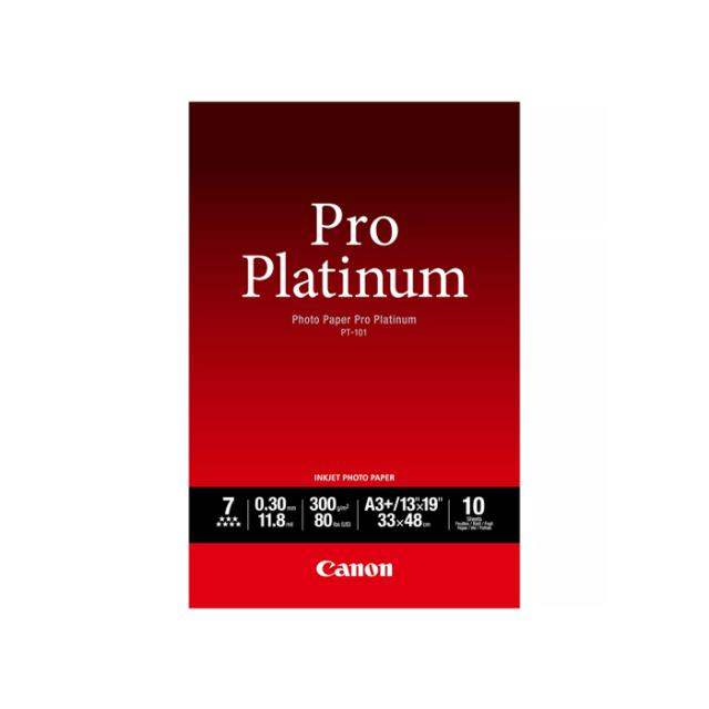CANON PT-101 PLATINIUM PHOTO PAPER 300G A3+ 10STK