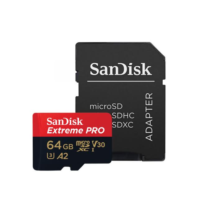 SANDISK MICRO-SDXC 64 GB EXTREME PRO 170MB/S U3