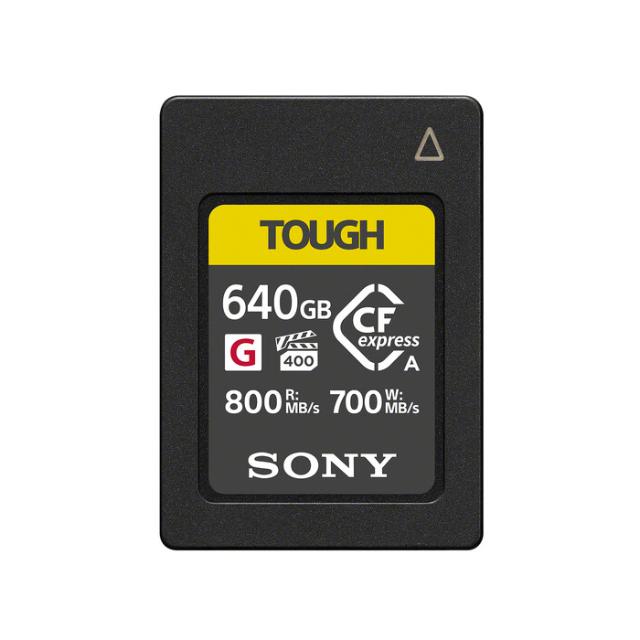 SONY CFEXPRESS TYPE A 640 GB TOUGH 800/700 MB/S