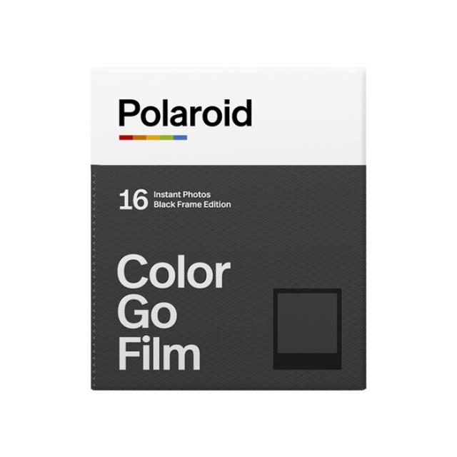 POLAROID GO FILM DOUBLE PACK 16 PHOTO BLACK FRAME