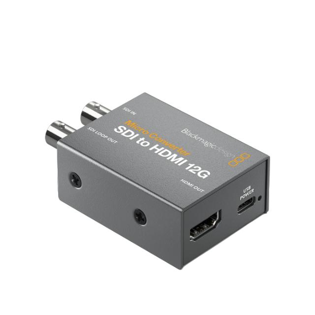 BLACKMAGIC MICRO CONVERTER SDI TO HDMI 12G