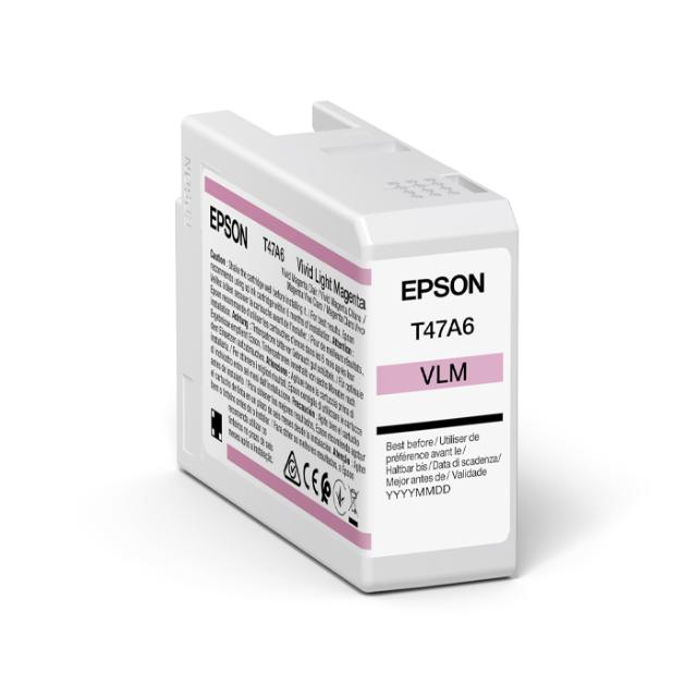 EPSON T47A600 VIVID LIGHT MAGENTA FOR P900 50ML