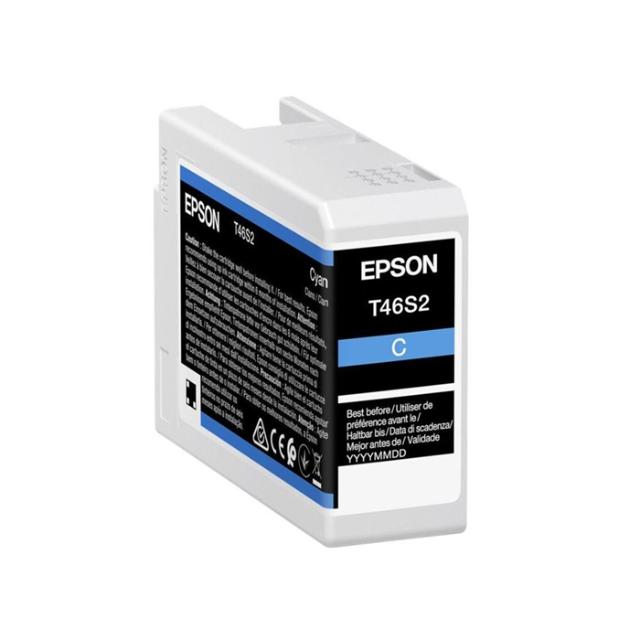 EPSON T46S200 CYAN FOR P700 25ML