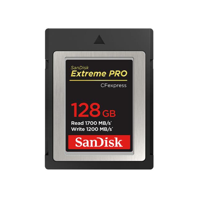 SANDISK CFEXPRESS 128GB TYPE-B 1700/1200 MB/S